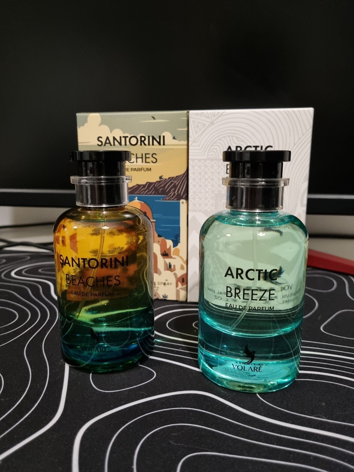 Volare Santorini Beaches & Arctic Breeze Eau de Parfum, Ophalen of Verzenden, Zo goed als nieuw