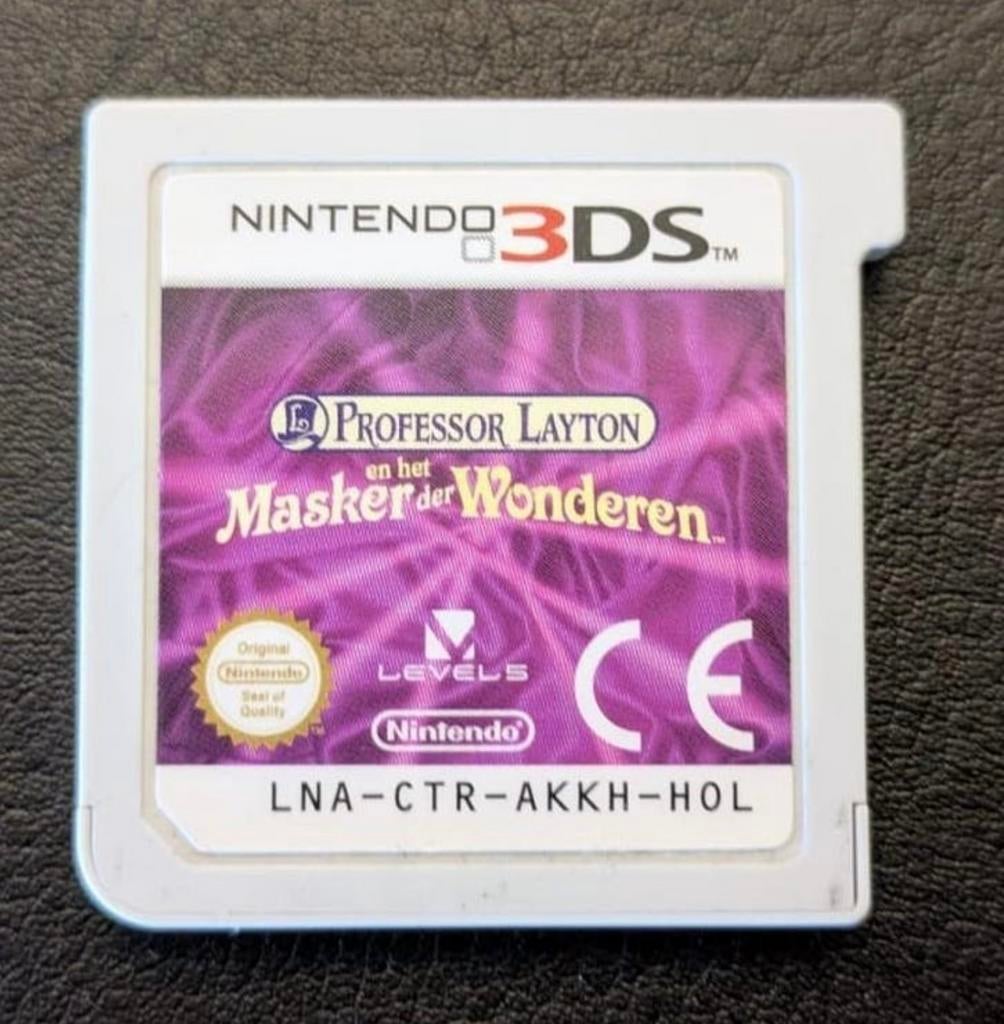 Professor Layton en het Masker der Wonderen, Puzzel en Educatief, 1 speler, Ophalen of Verzenden, Zo goed als nieuw