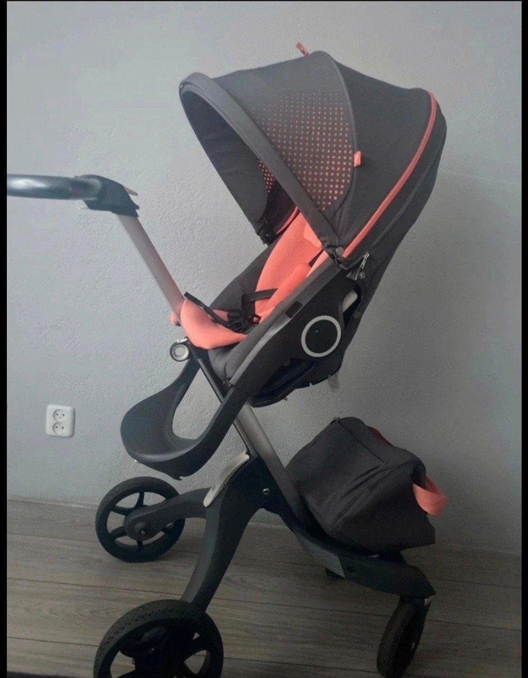 Stokke v5 kinderwagen combinatie, Zo goed als nieuw, Combiwagen, Verstelbare duwstang, Ophalen