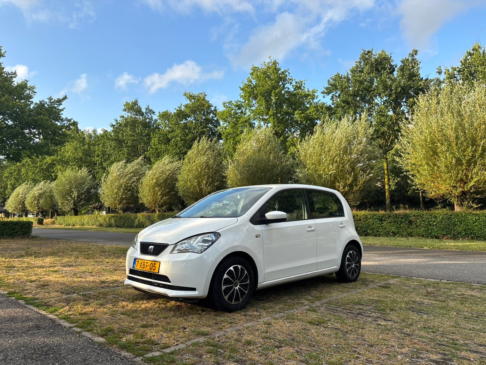 Seat Mii 1.0 60 PK | NAP | APK t/m 07-2027 | € 3.500, Voorwielaandrijving, Stof, Beige, 840 kg