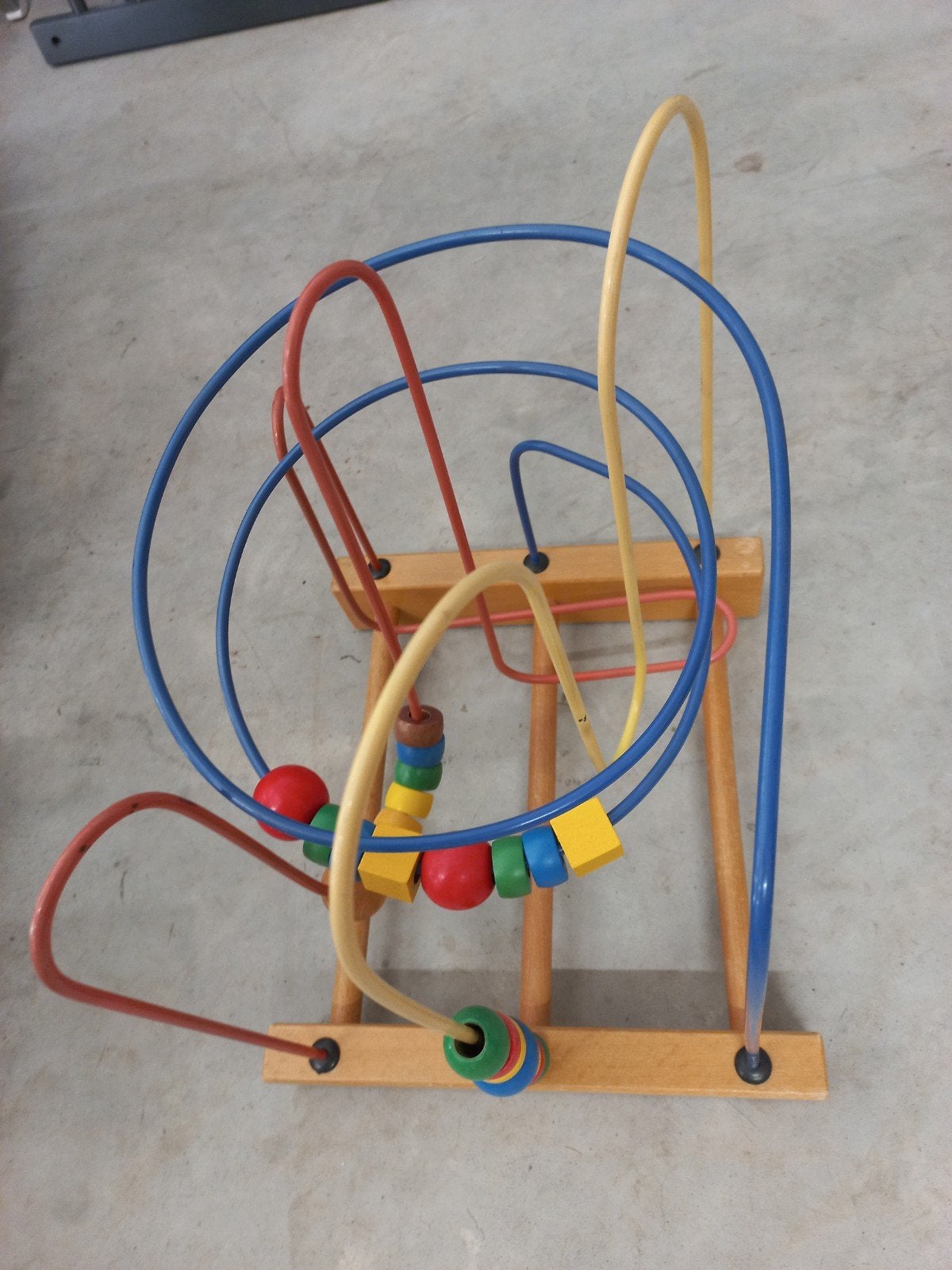 Houten kralenframe / kralenspiraal, Ophalen of Verzenden, Gebruikt, Overige typen