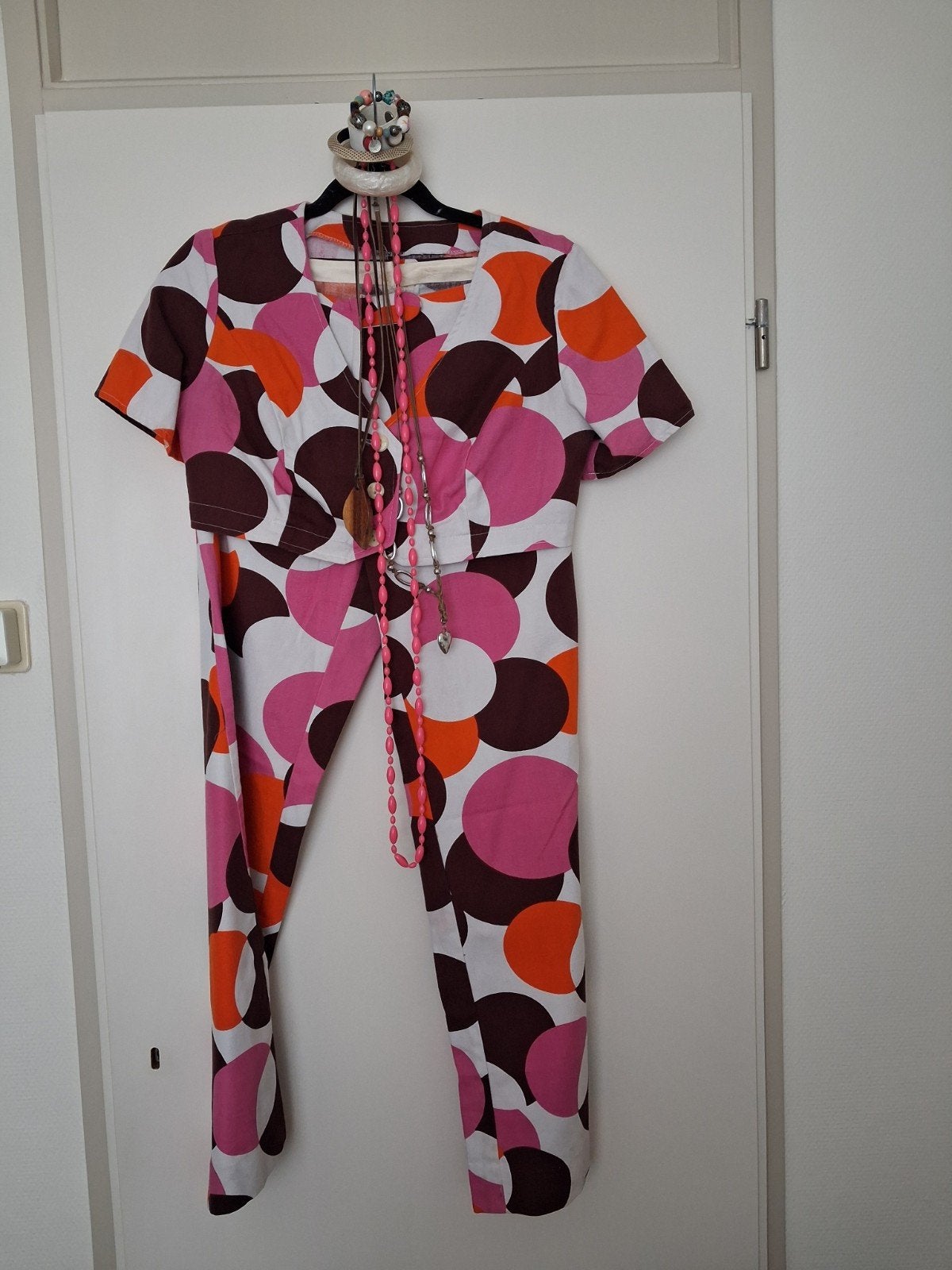 FLOWER POWER PAK met accessoires, Oranje of Koningsdag, Vintage, Kleding, Gedragen