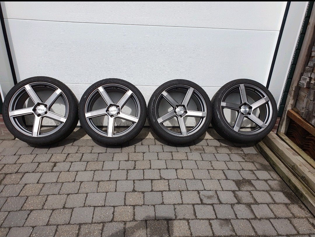 Dikke set 19" velgen met banden  5x112, Ophalen