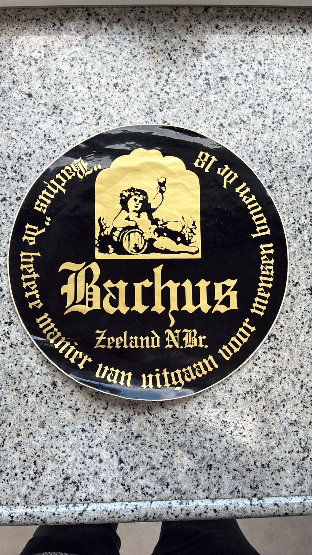 Nog mooie sticker. Nostalgie. 32cm., Ophalen, Zo goed als nieuw