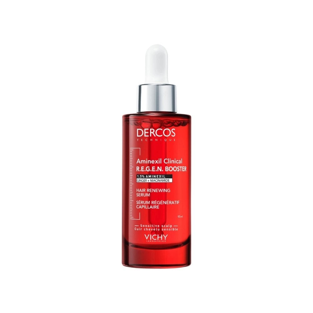 Vichy Dercos Aminexil R.E.G.E.N. Booster Haar Serum 90ml, Verzenden, Nieuw, Haarverzorger of -hersteller