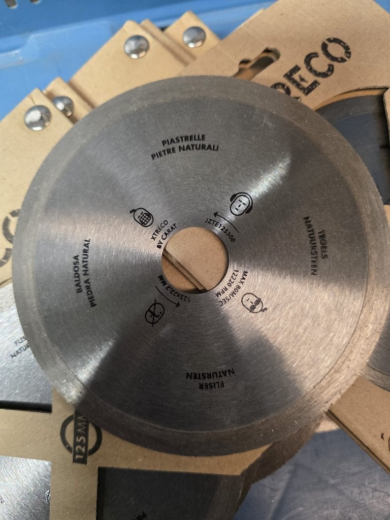 Xtreco 125mm Slijpschijf, Ophalen, Nieuw, Minder dan 700 watt, Haakse handslijpmachine