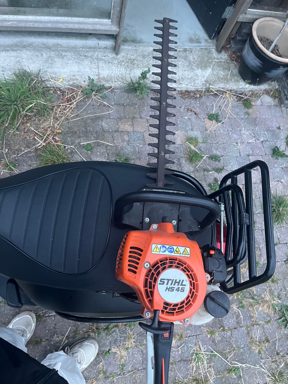 Stihl HS 45 Heggenschaar - Benzine, Ophalen, Gebruikt, Benzine