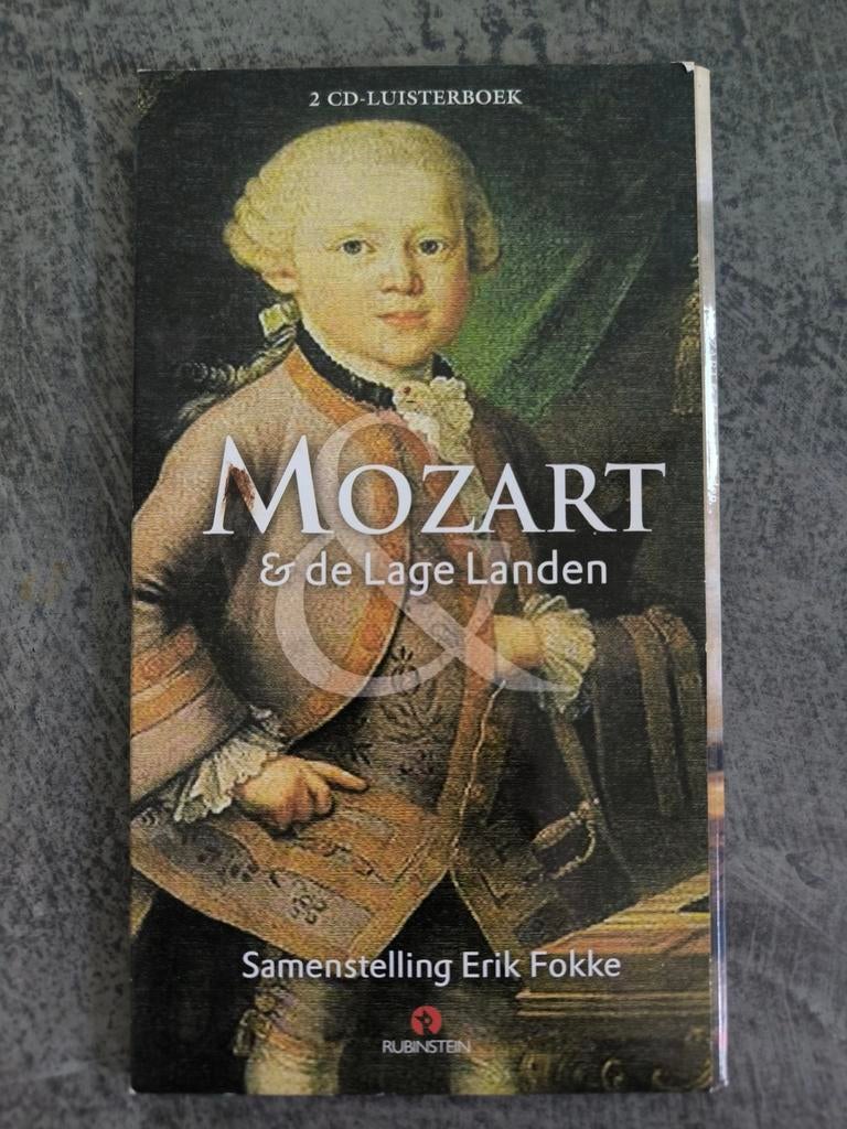 Mozart & de Lage Landen - 2 CD-Luisterboek, Boeken, Ophalen of Verzenden, Erik Fokke, Cd, Volwassene