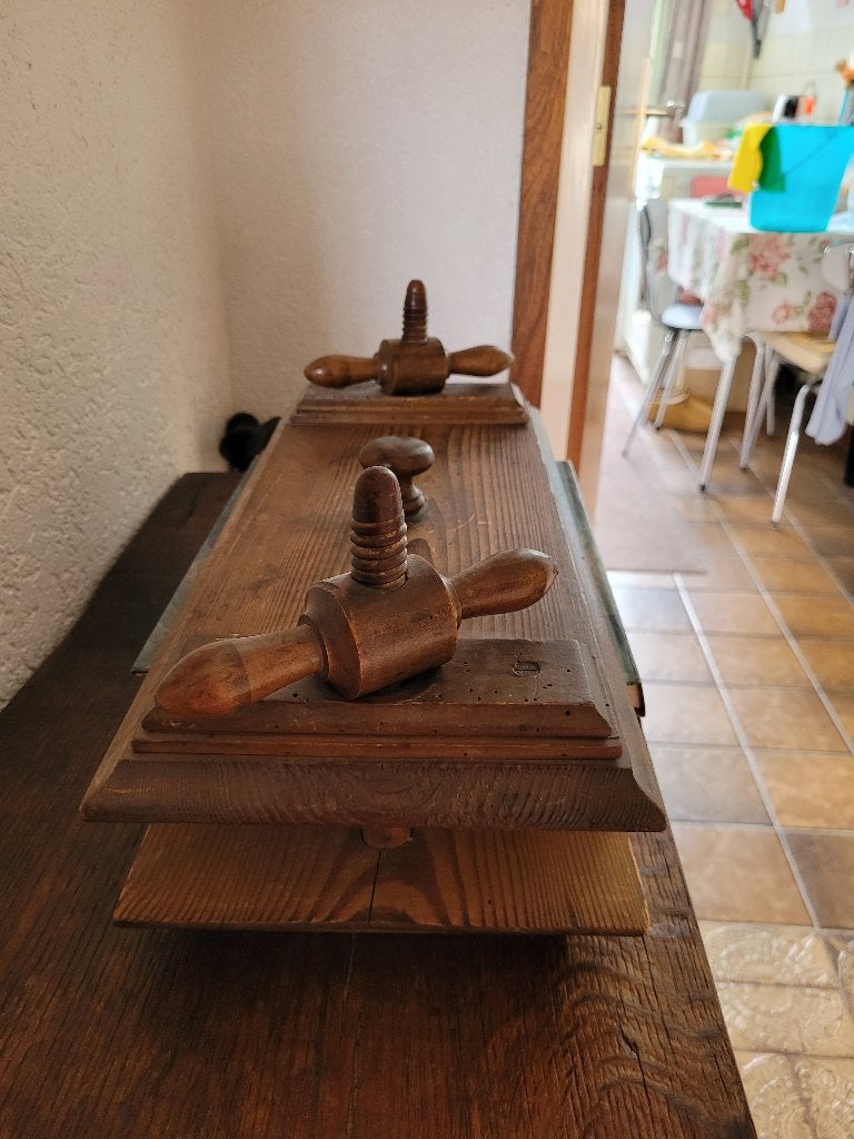 Oude houten boekenpers, Antiek en Kunst, Ophalen