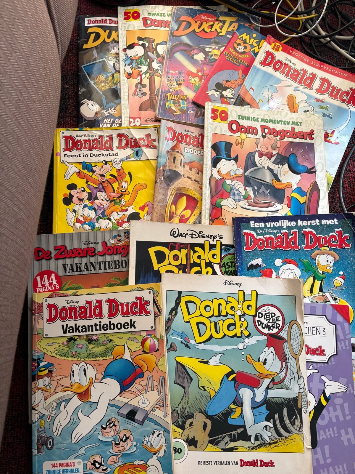 Grote collectie Donald Duck stripboeken en pockets, Boeken, Meerdere stripboeken, Ophalen of Verzenden, Gelezen