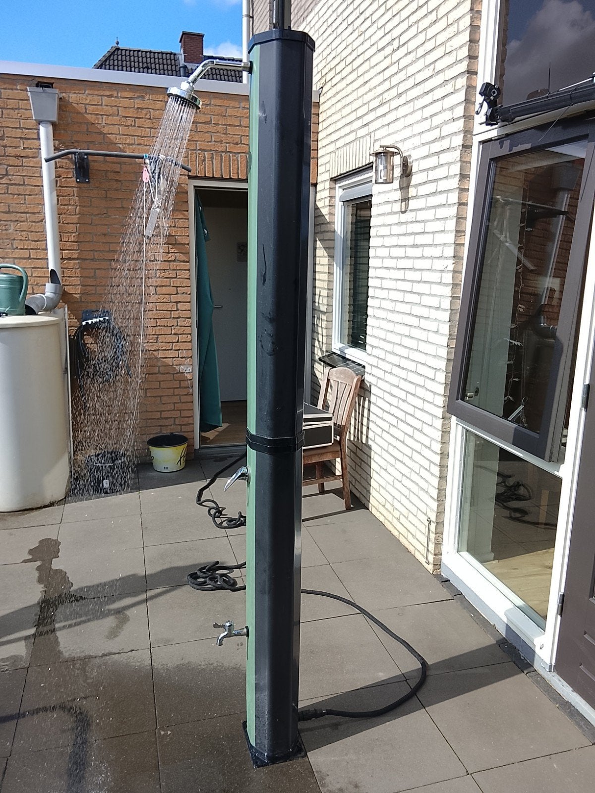 Tillvex Solar Douche 60L - nette staat, Tillvex, Onbekend, Ophalen of Verzenden, Zo goed als nieuw