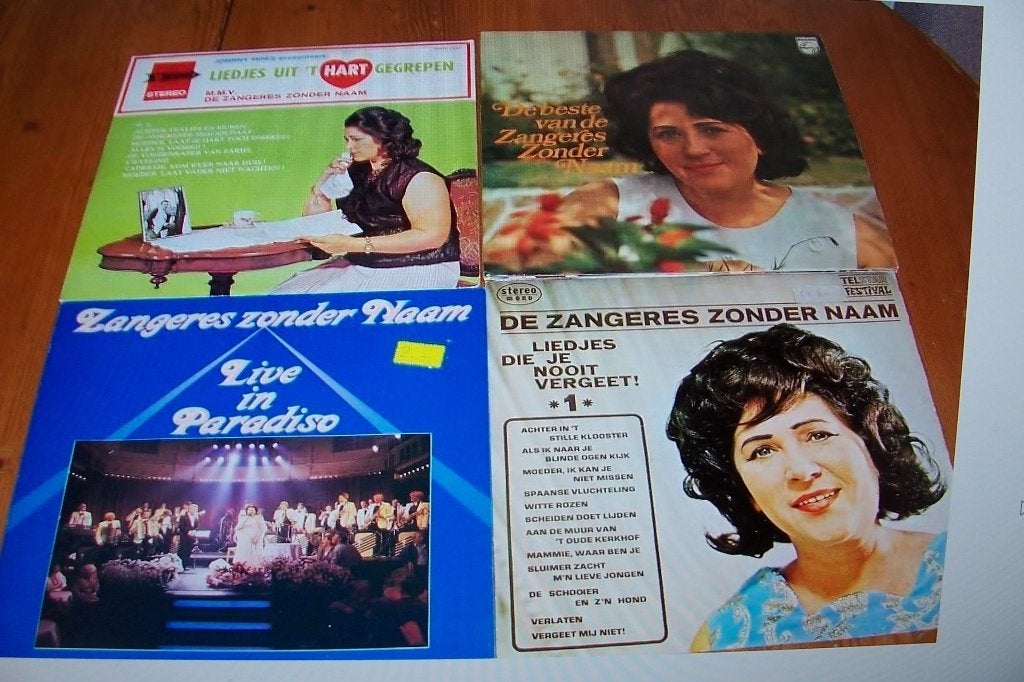 zangeres zonder naam 6 lp's, LP, Gebruikt, Ophalen of Verzenden, Levenslied of Smartlap