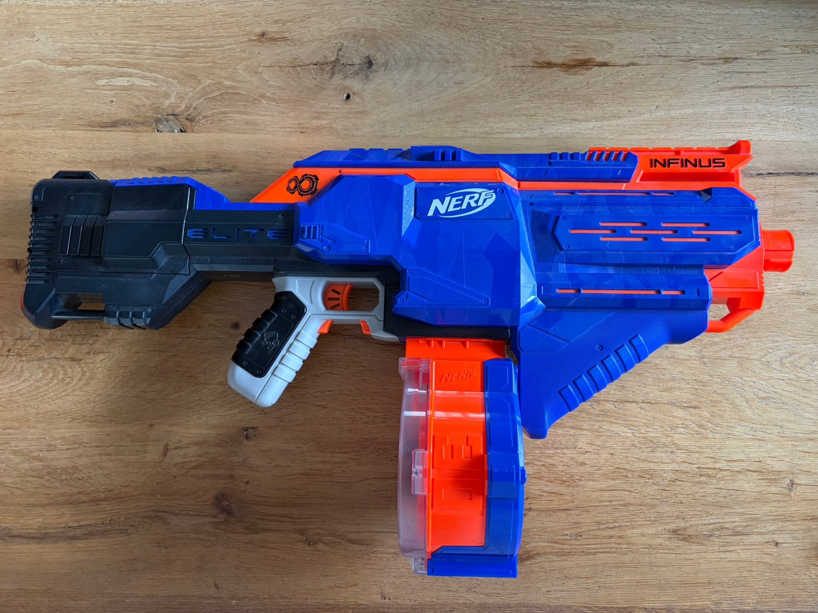 Nerf Infinus, Kinderen en Baby's, Speelgoed | Buiten | Actiespeelgoed, Ophalen, Zo goed als nieuw