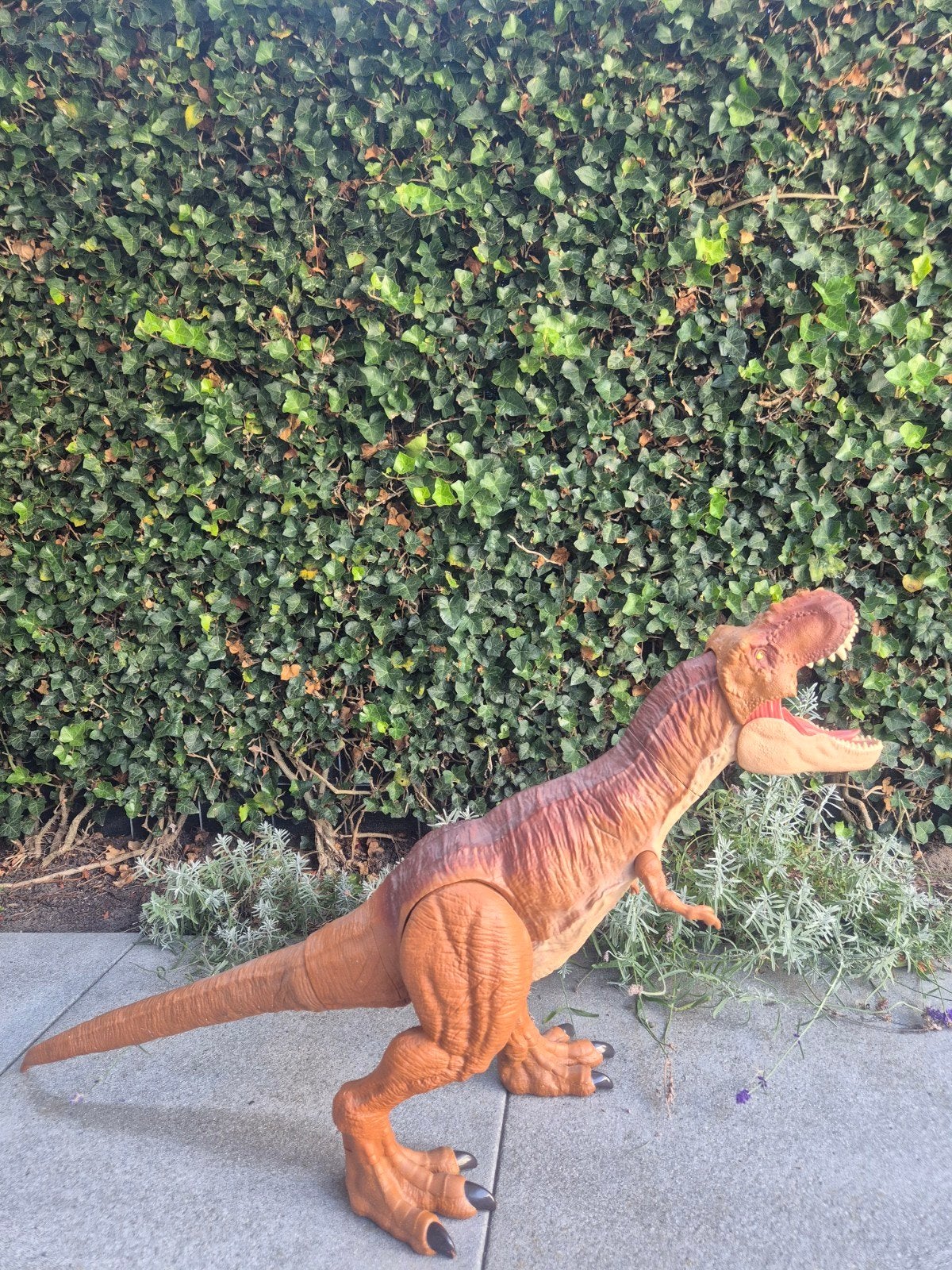 Jurassic World Kolossale Trex, Tuin en Terras, Ophalen