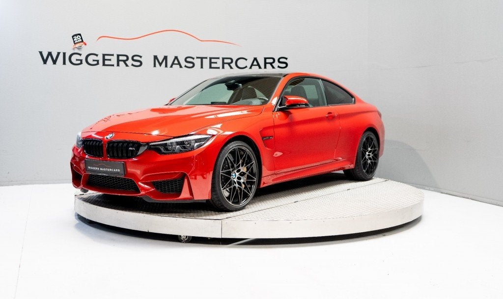 Bmw M4 Competition 450 PK, Carbon package, Ceramische remmen, Auto's, BMW, Automaat, Gebruikt, 4-Serie, Met garantie (alle)