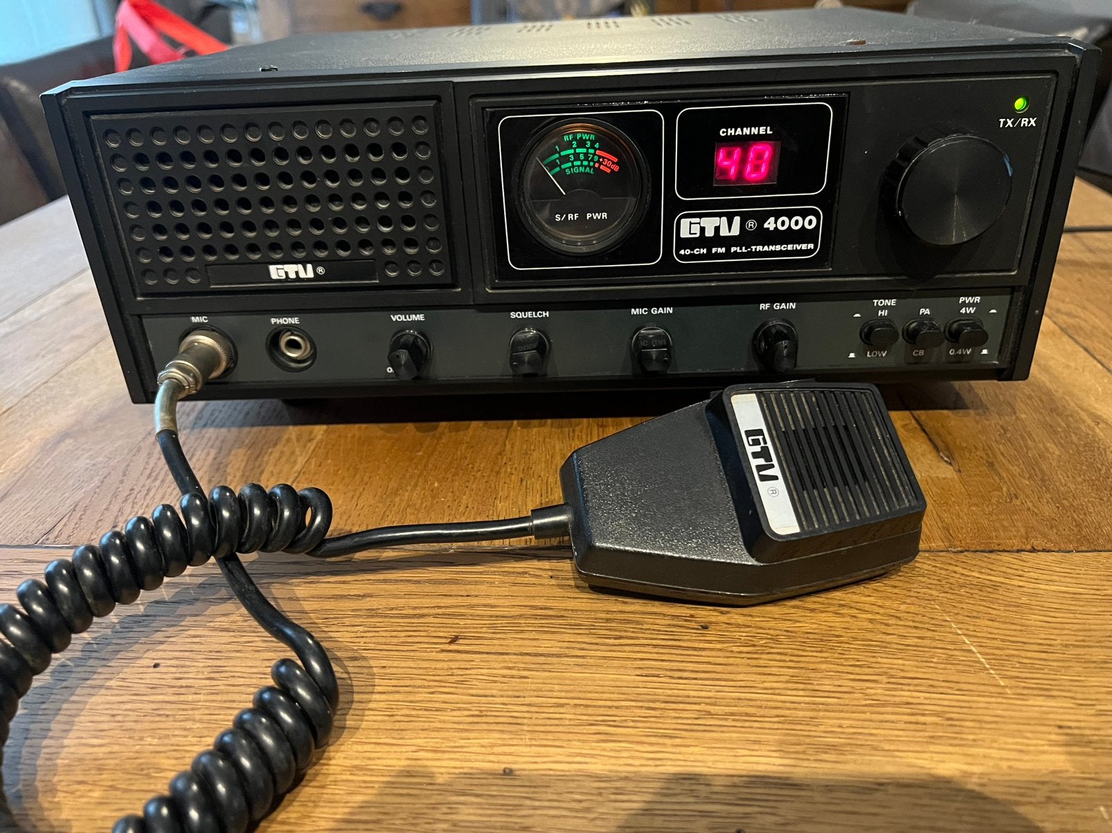 27mc basisbak  GTV tranceiver type 4000, Ophalen of Verzenden, Gebruikt, Zender en Ontvanger