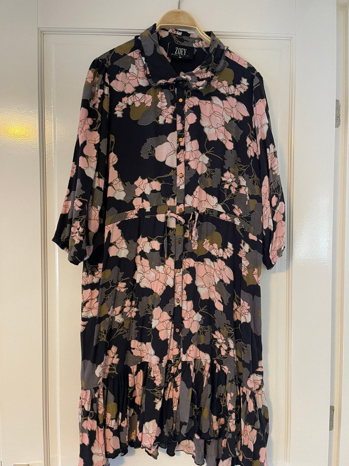 EXTRA BUNDEL KORTING Zoey jurk maat L, Ophalen of Verzenden, Gedragen, Zwart, Jurk