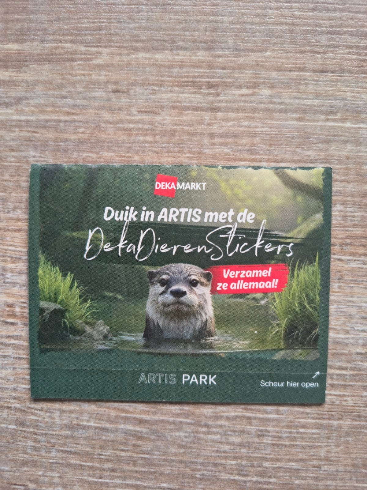 Deka Artis Dieren Stickers - Laatste Plaatjes, Verzamelen, Dekamarkt, Ophalen