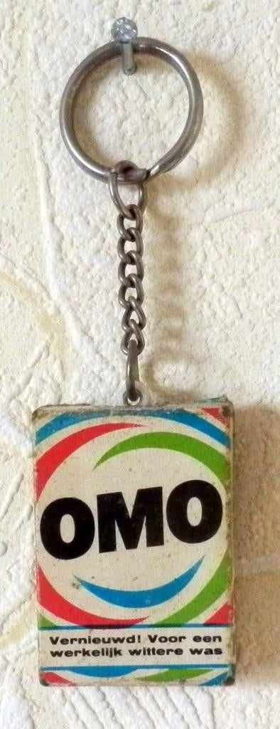 Sleutelhanger omo vernieuwd voor een werkelijk wittere was, Verzamelen, Ophalen of Verzenden, Gebruikt