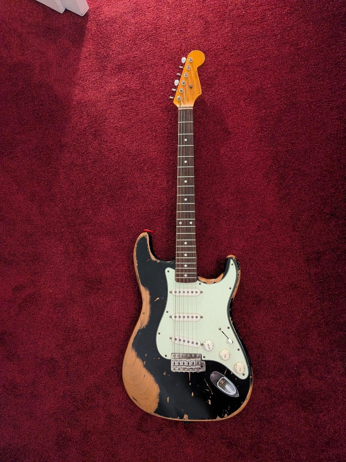 Bill Nash S63 2009 Stratocaster met Lollar Pickups, Ophalen of Verzenden, Zo goed als nieuw, Solid body, Overige merken