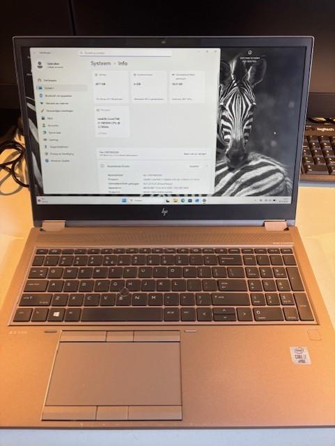 HP zbook Fury 15 G7 core i7 10850, Computers en Software, Windows Laptops, Ophalen, Gebruikt, Met videokaart, Intel® Core™ i7 