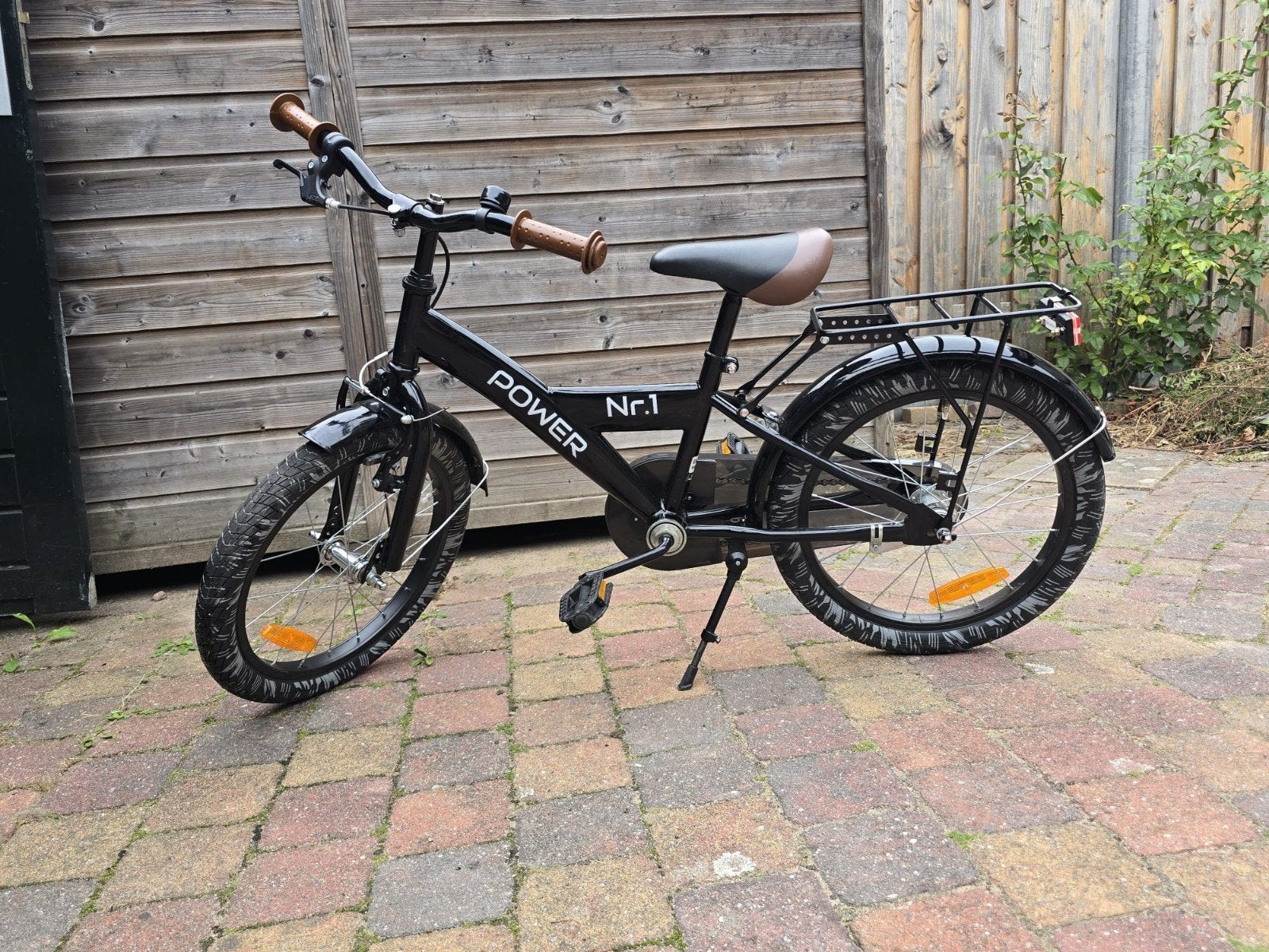 Jongensfiets zwart 18 inch merk 2 Cycle type power 1, Fietsen en Brommers, Fietsen | Kinderfietsjes, Ophalen, 16 tot 20 inch, Velgrem