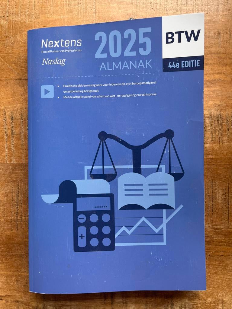 Btw almanak - 2025, Ophalen of Verzenden, Zo goed als nieuw, Nico van Duijn, Economie en Marketing