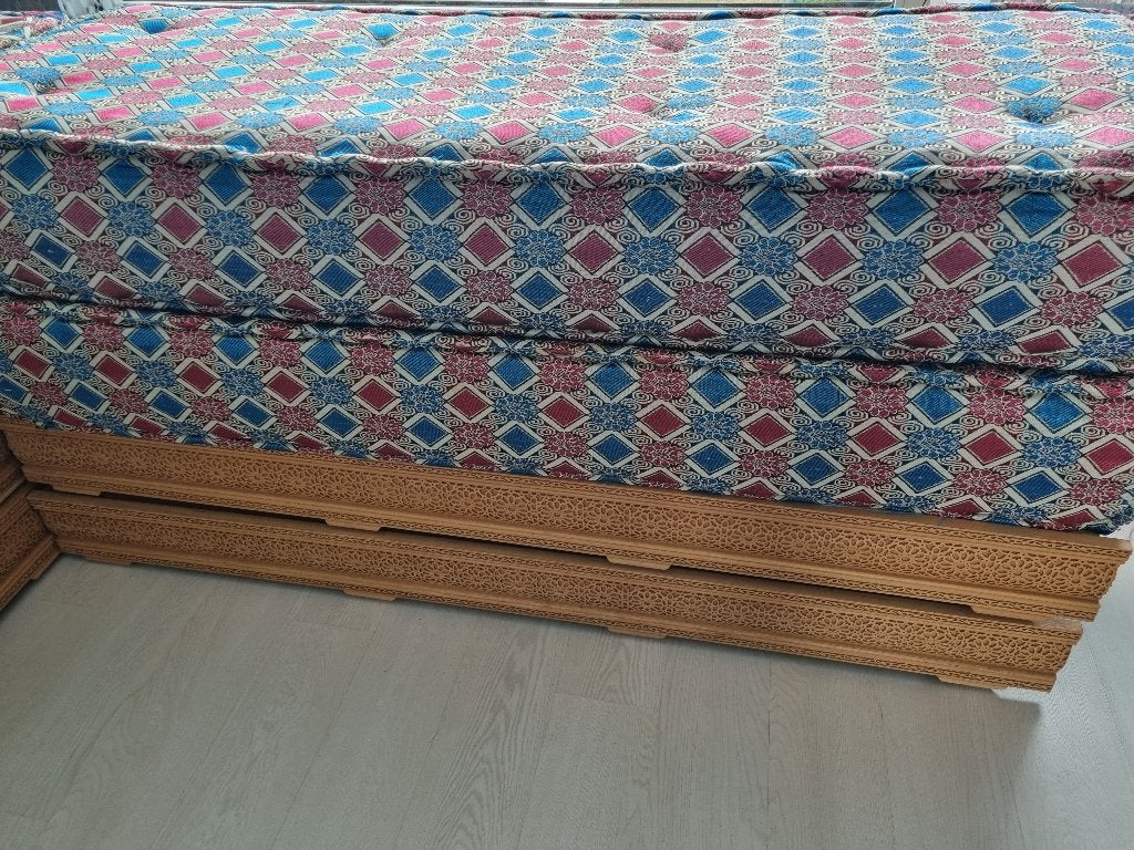 Marokkaanse bank  sadari, Ophalen, Marokkaans, 150 tot 200 cm, 75 tot 100 cm
