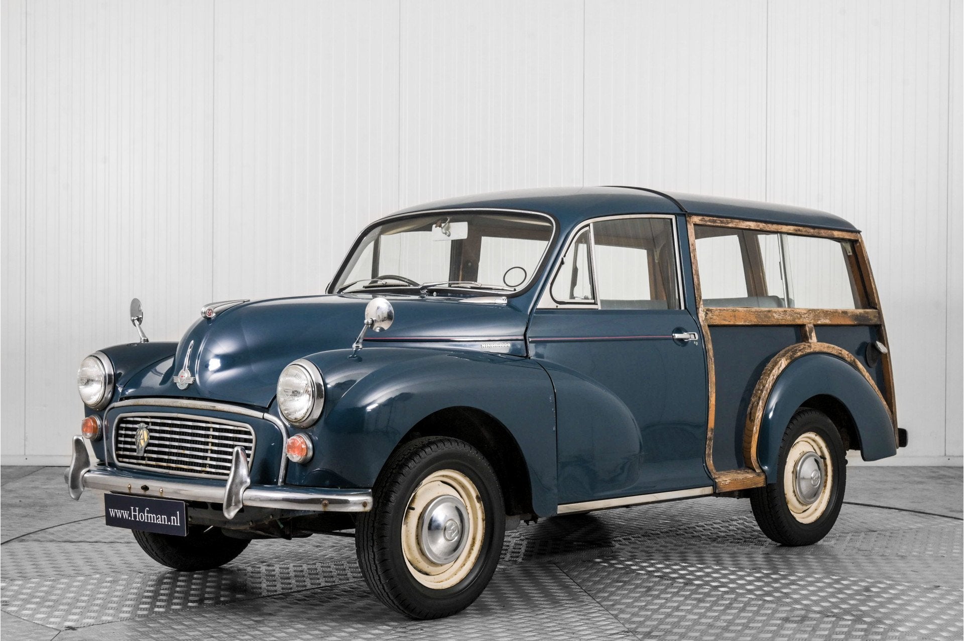 Morris Minor Traveller 1000 . (bj 1968), Auto's, Overige Auto's, Gebruikt, 4 cilinders, Blauw, Handgeschakeld