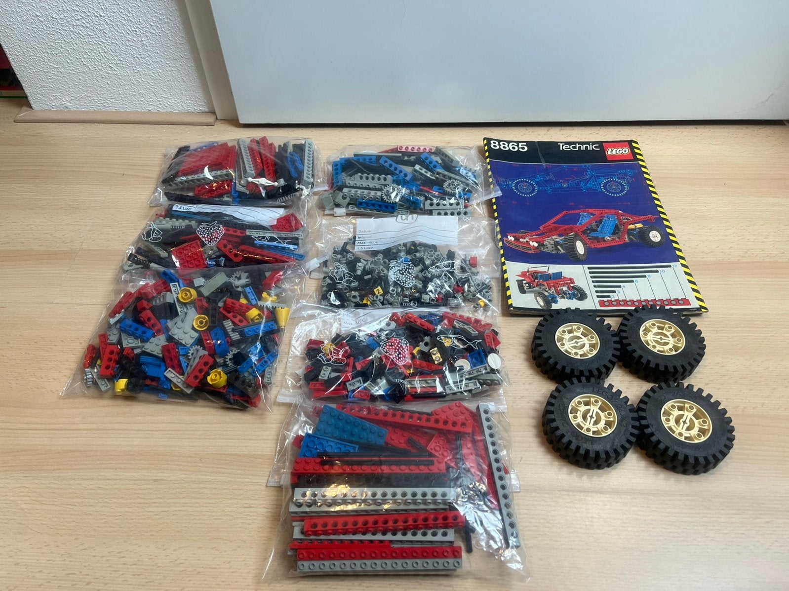 Lego Technic Test Car 8865, Lego, Compleet, Ophalen of Verzenden, Zo goed als nieuw