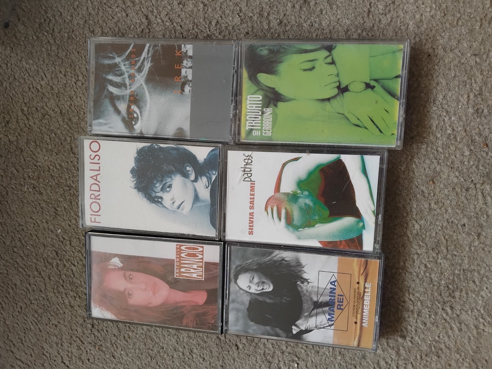 8 bandjes ITALIAANSE Zangeresssn, Ophalen of Verzenden