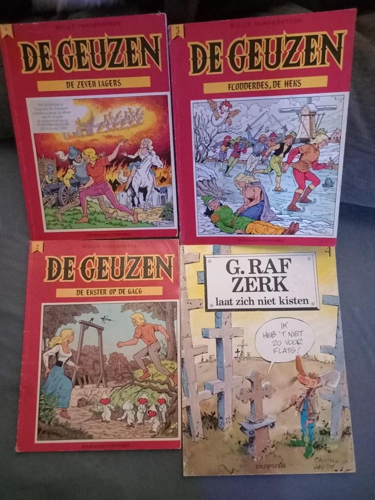 50x verschillende strips 20 euro weg is weg, Eén stripboek, Ophalen of Verzenden, Gelezen