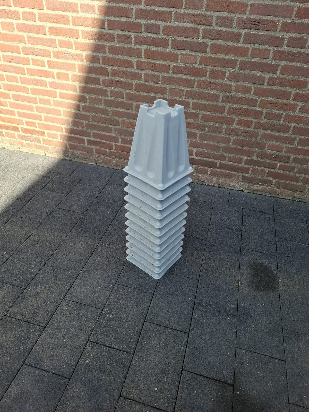 Bed klossen kraamtijd 12 stuks, Steen of Klei, Zwart, Ophalen of Verzenden, Minder dan 5 m²