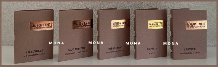 Maison Tahité set 14 niche parfum samples proefjes testers, Verzenden, Nieuw