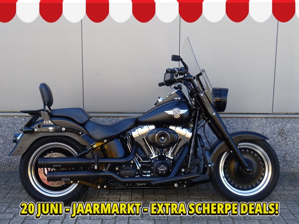 Harley-Davidson FLSTFB 103 FAT BOY SPECIAL (bj 2013), Motoren, Chopper, Bedrijf