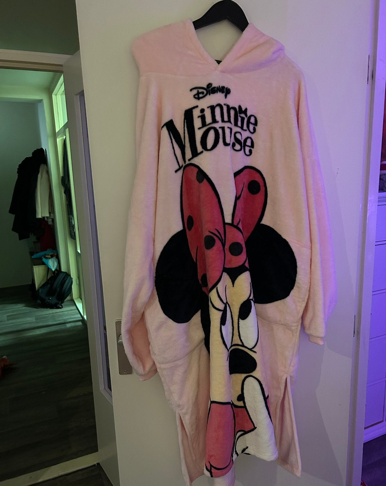 Minnie Mouse snuddie roze, maat one size, Ophalen of Verzenden, Nieuw, Maat 46/48 (XL) of groter
