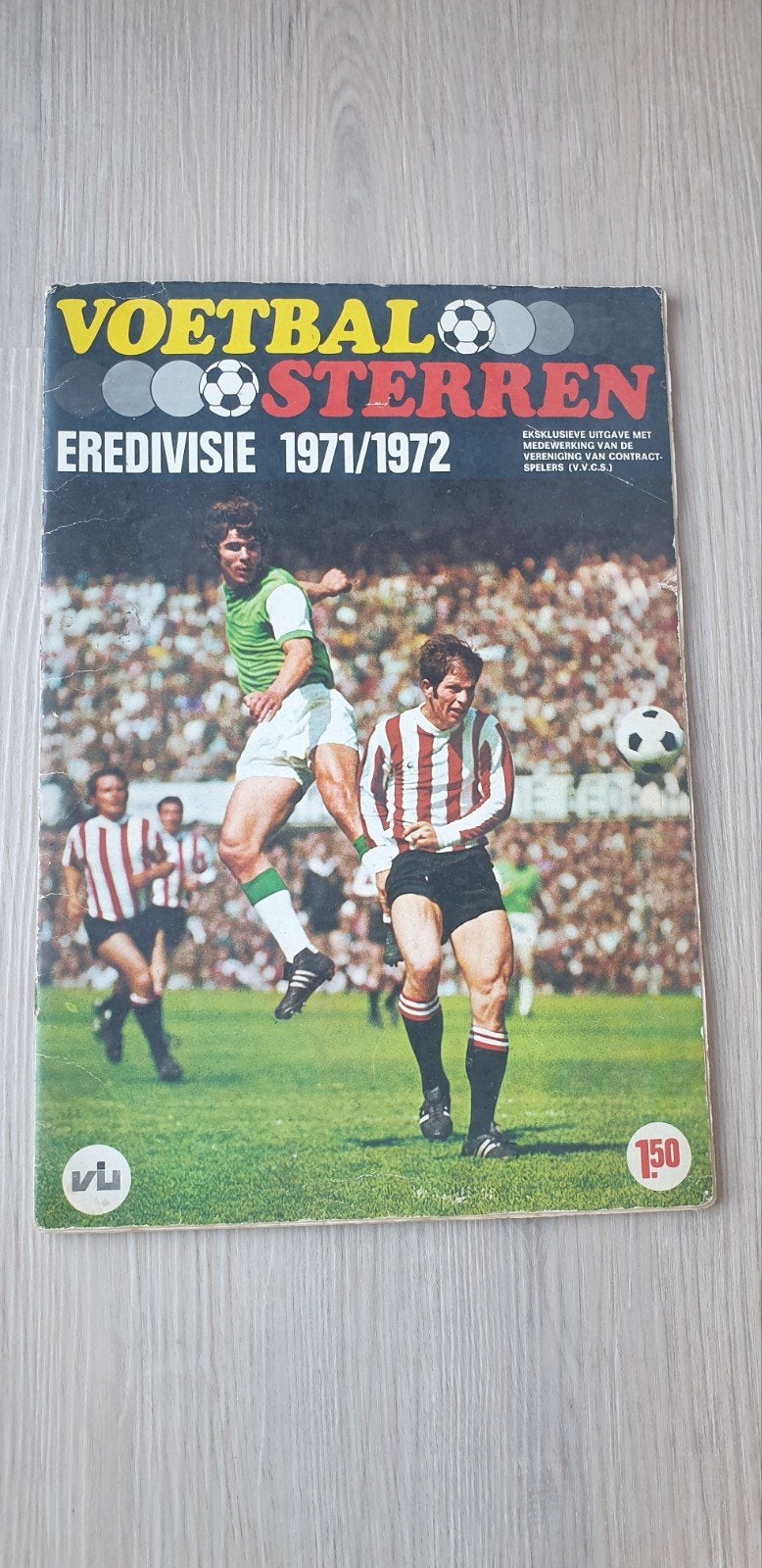 Vanderhout Voetbalsterren 1971-1972 bijna compleet album, Ophalen, Gebruikt, Boek of Tijdschrift