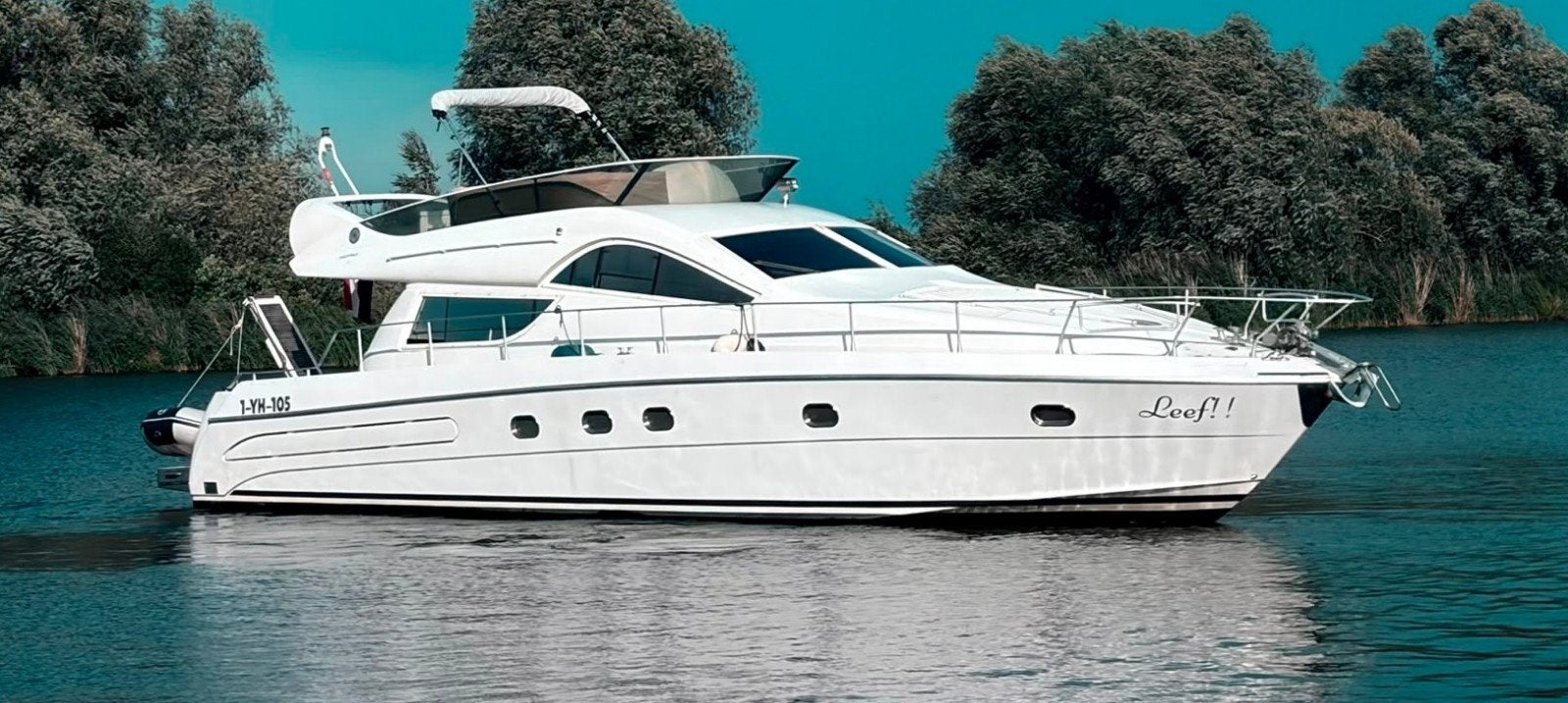 Raffaelli Maestrale 52, Watersport en Boten, Motorboten en Motorjachten, Ophalen, Hydraulische besturing