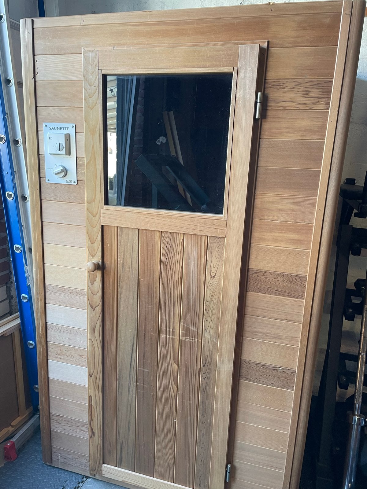 Riho Saunette Infraroodsauna Cederhout – 1-2 Persoons, Ophalen, Zo goed als nieuw, Infrarood, Complete sauna