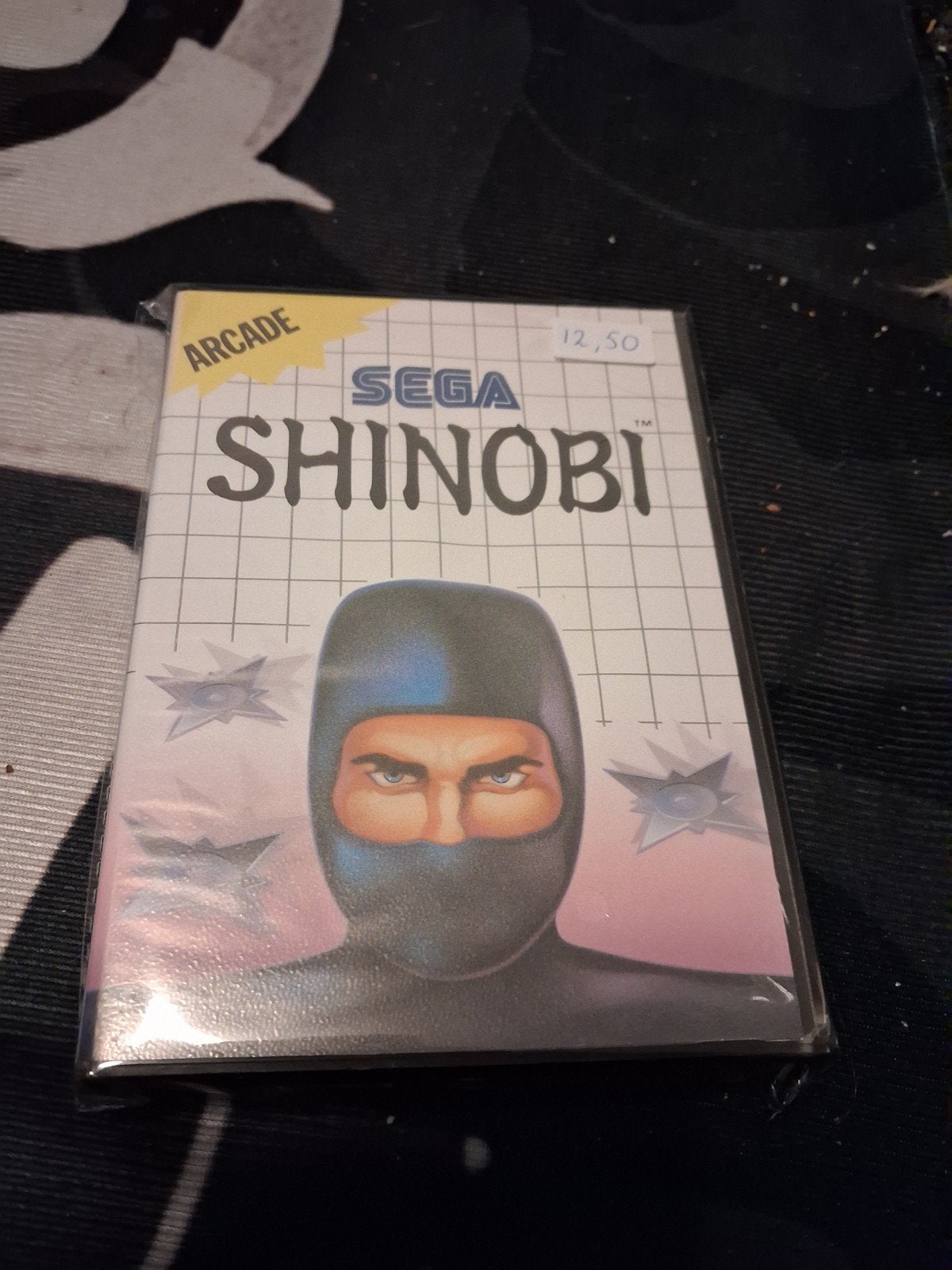 Sega Shinobi Master System - Zeer Goede Staat, Spelcomputers en Games, Avontuur en Actie, 1 speler, Ophalen of Verzenden, Zo goed als nieuw