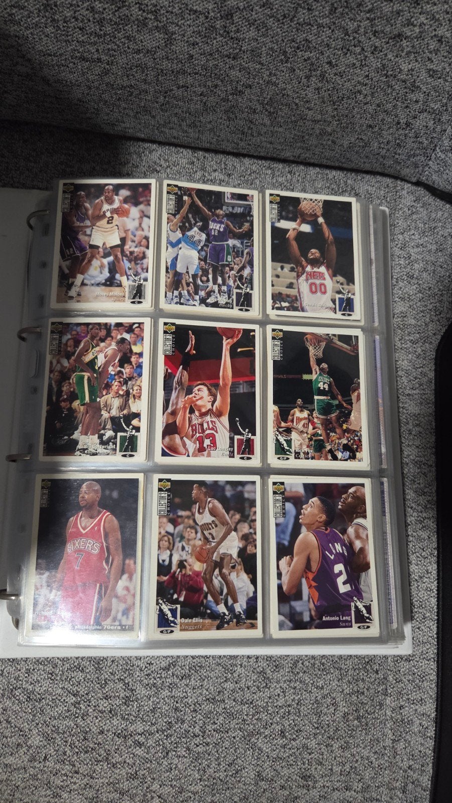 Grote collectie NBA basketbal kaarten!, Ophalen, Gebruikt