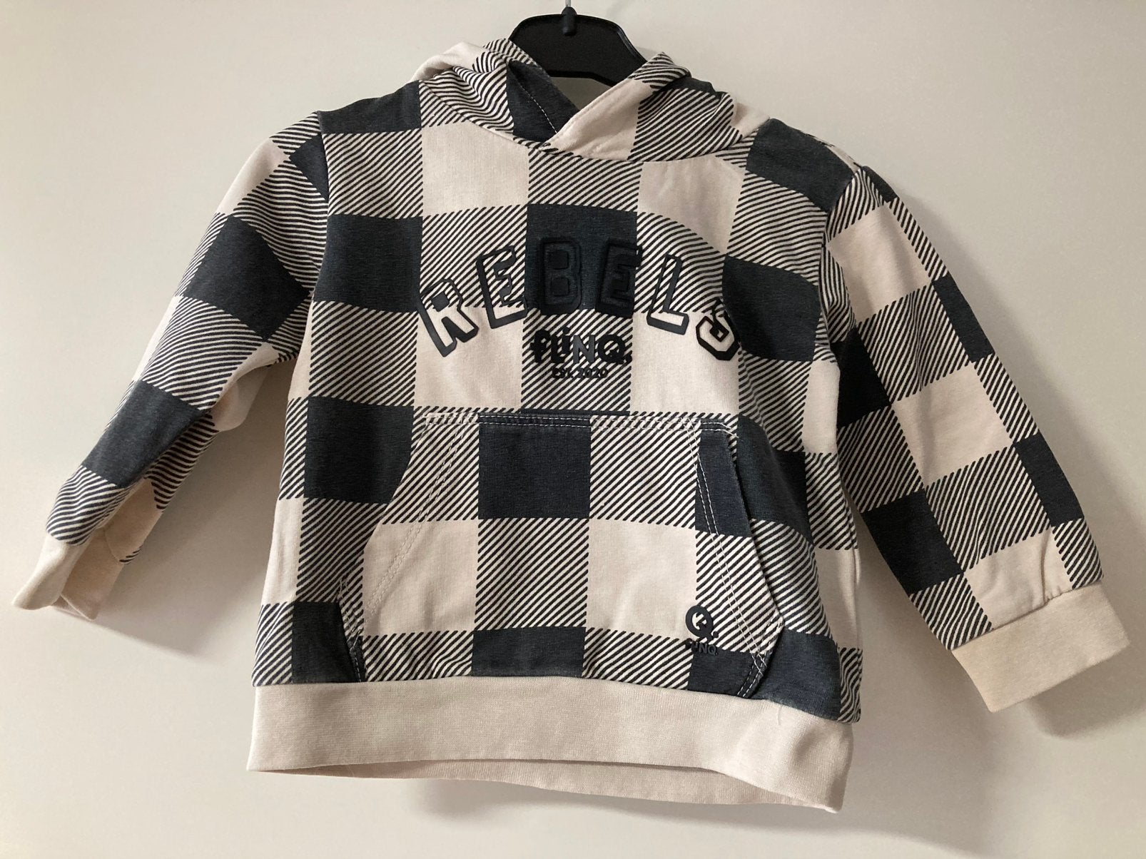 Flinq rebels Hoodie / trui maat 80, Kinderen en Baby's, Babykleding | Maat 80, Ophalen of Verzenden, Zo goed als nieuw, Jongetje