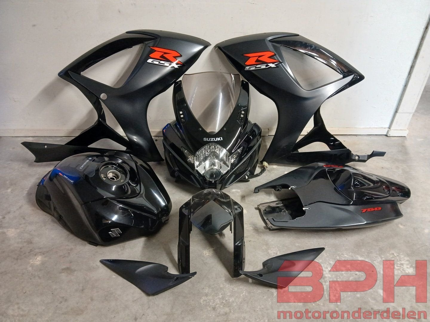 Kappenset / kuipset + tank Suzuki GSX-R 750 K6 - K7 2006 t/m, Motoren, Ophalen, Gebruikt, -, -
