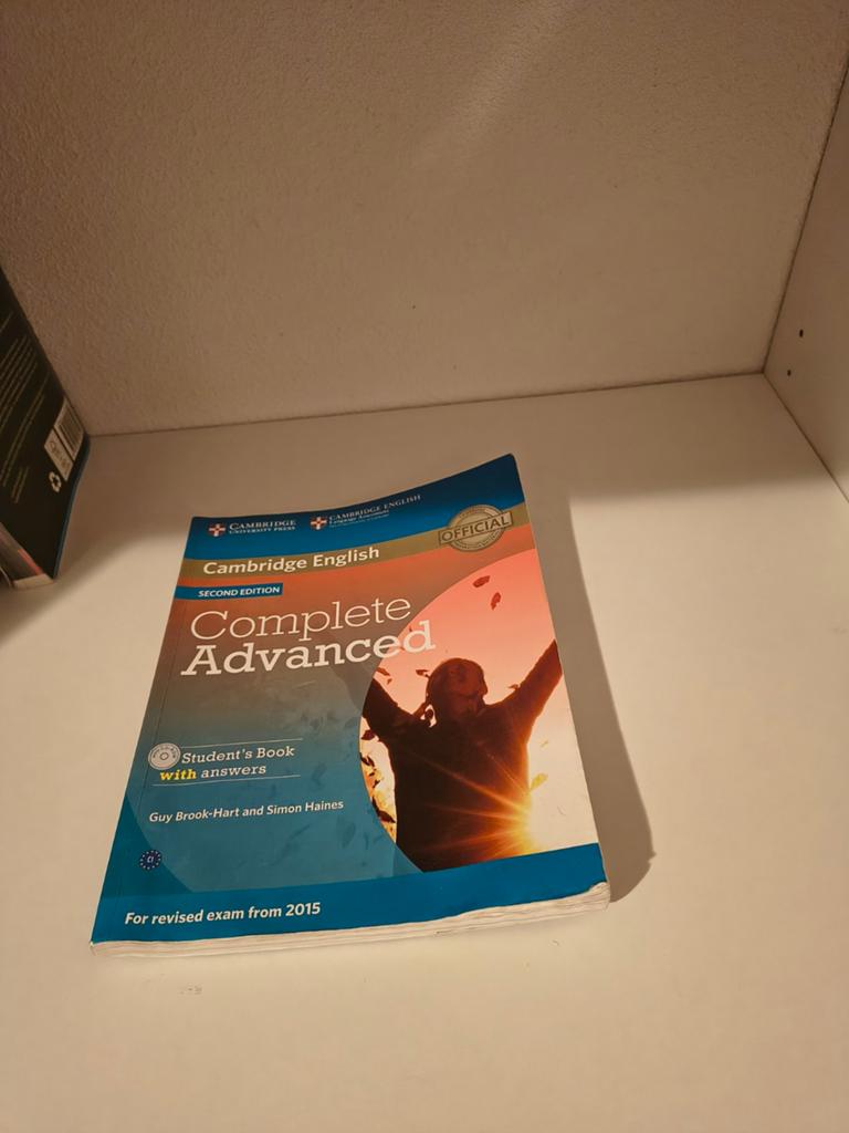 Cambridge English Complete Advanced Student's Book, Boeken, Ophalen of Verzenden, Zo goed als nieuw, Guy Brook-Hart and Simon Haines