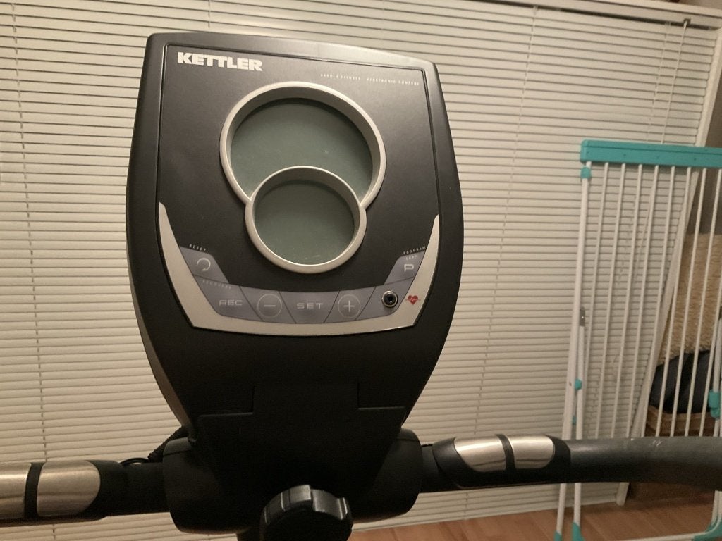 Kettler Hometrainer Golf P met gebruiksaanwijzing, Ophalen, Zo goed als nieuw, Metaal, Hometrainer