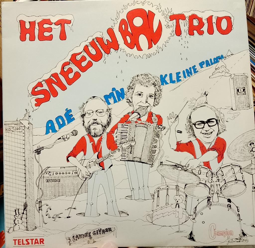 Het Sneeuwbal Trio - Ode To Kleine Paloma, Verzenden, Gebruikt, 12 inch, Levenslied of Smartlap