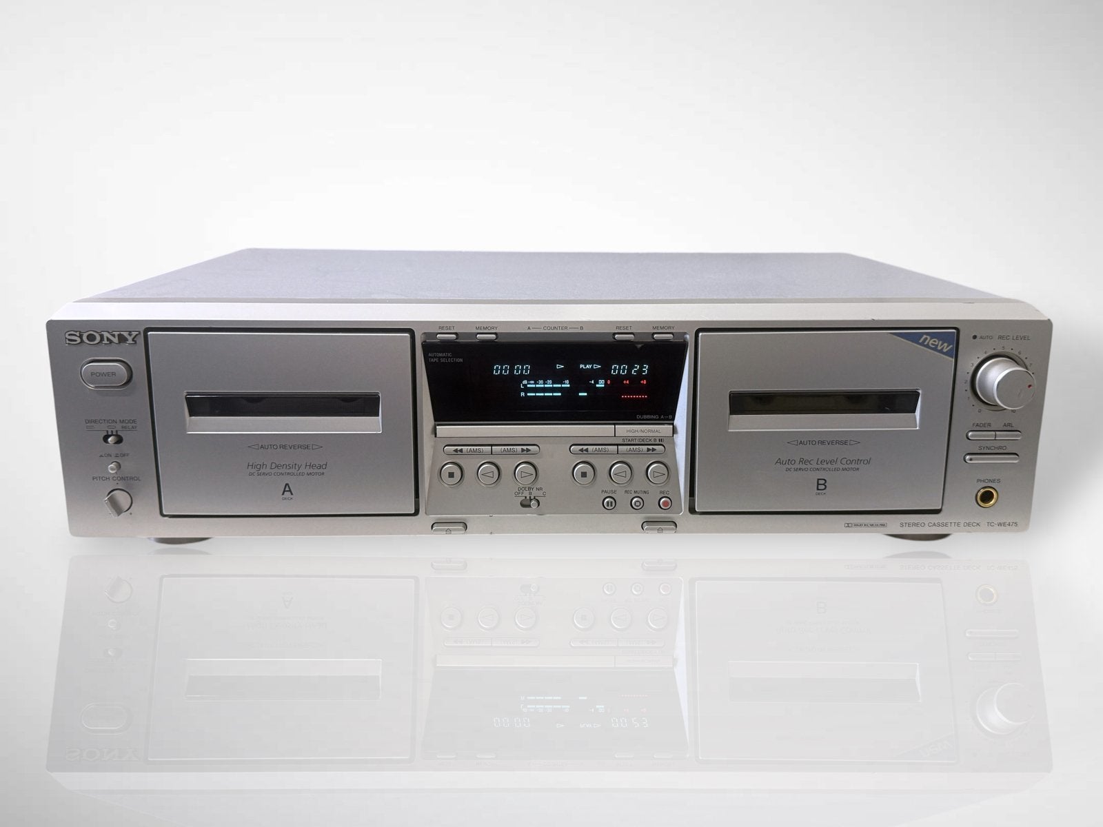 Sony Double Cassette Deck - Prima Staat en Werkend, Audio, Tv en Foto, Cassettedecks, Dubbel, Ophalen of Verzenden, Sony, Sony