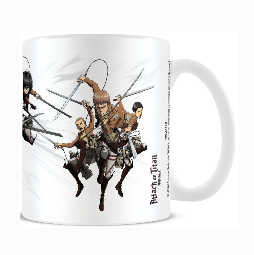 Partij Attack on titan keramische mokken, NHP International, Ophalen of Verzenden, Info@nhp-international.com, Nieuw