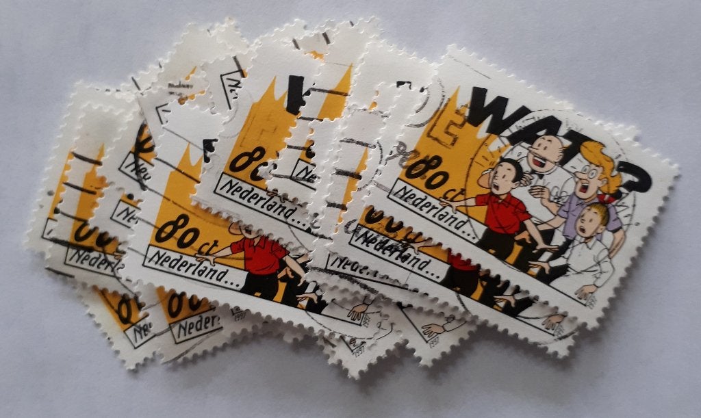 0856) Ned 1714 strippostzegels 2000 ca 30x, Postzegels en Munten, Ophalen of Verzenden