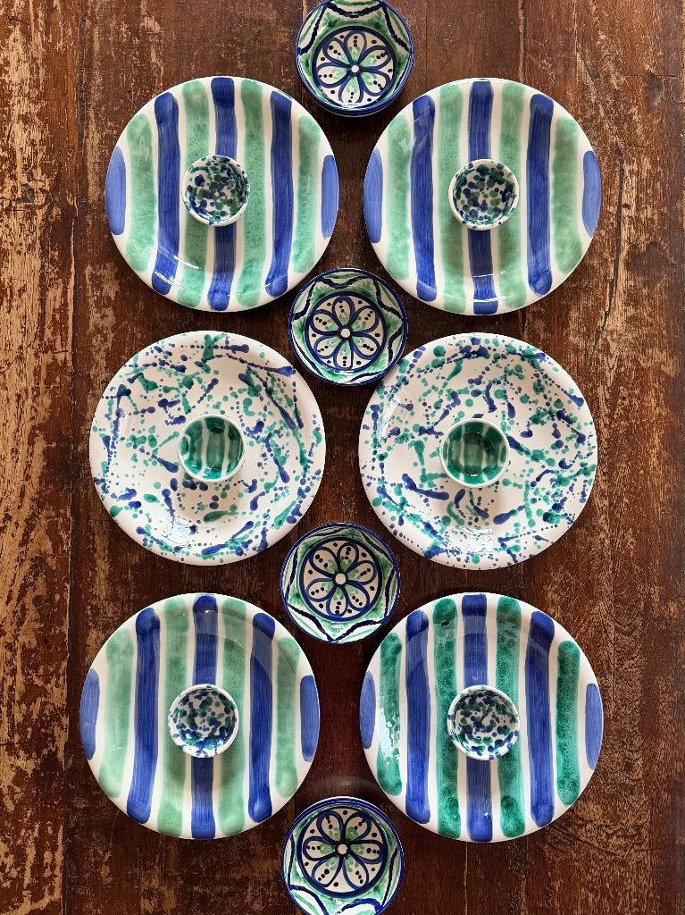 Aardewerk servies, Huis en Inrichting, Keuken | Servies, Ophalen, Overige typen, Nieuw, Overige stijlen